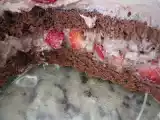 Receita Bolo de chocolate com recheio de morango