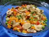 Receita Salteado de legumes