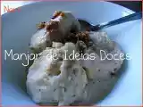 Receita Gelado de canela e crocante de aveia