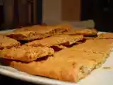Receita Barritas de aveia com banana