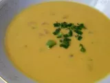 Receita Sopa cremosa de mandioquinha, cenoura e gengibre