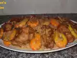 Receita Coelho com camarão