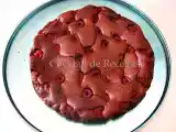 Receita Bolo de chocolate com framboesas