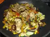 Receita Legumes salteados