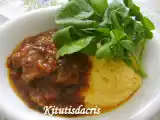 Receita Língua de boi com polenta