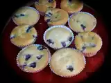 Receita Muffins de noz e mirtilo!