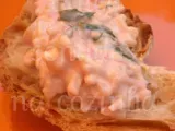 Receita Paté de delicias do mar com ovo