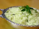 Receita Arroz com limão e manjericão (lacto)