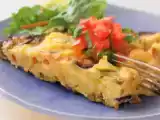 Receita Omelete de leite
