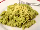 Receita Massa com pesto de ervilhas e amêndoas