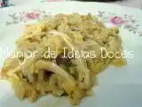 Receita Risotto de courgete e frango no churrasco