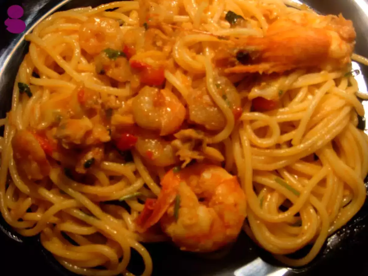 Receita Massa de marisco