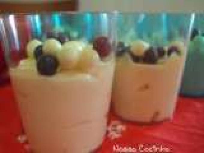 Mais idéias para o Natal: doces no copinho