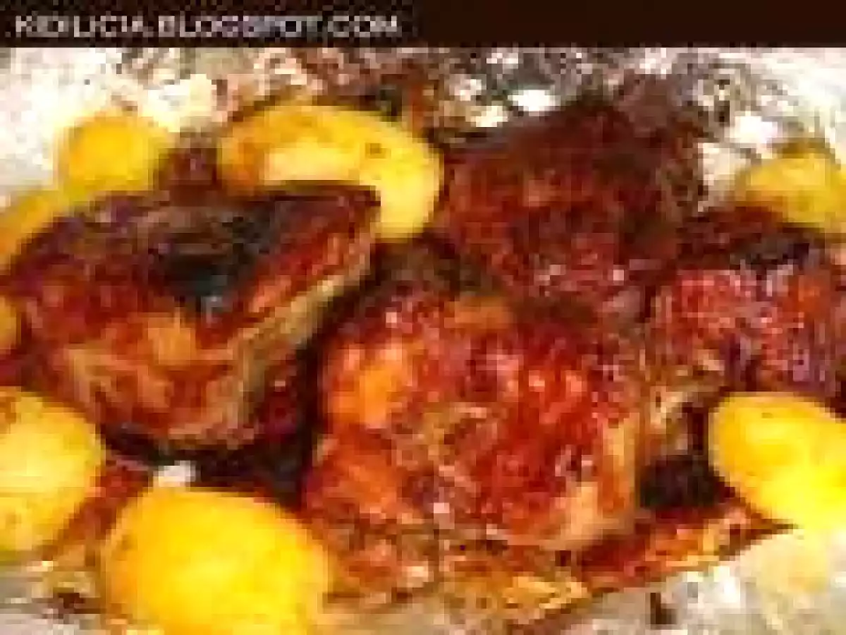Outback Style Ribs on the Barbie (costela de porco ao molho barbercue caseiro)