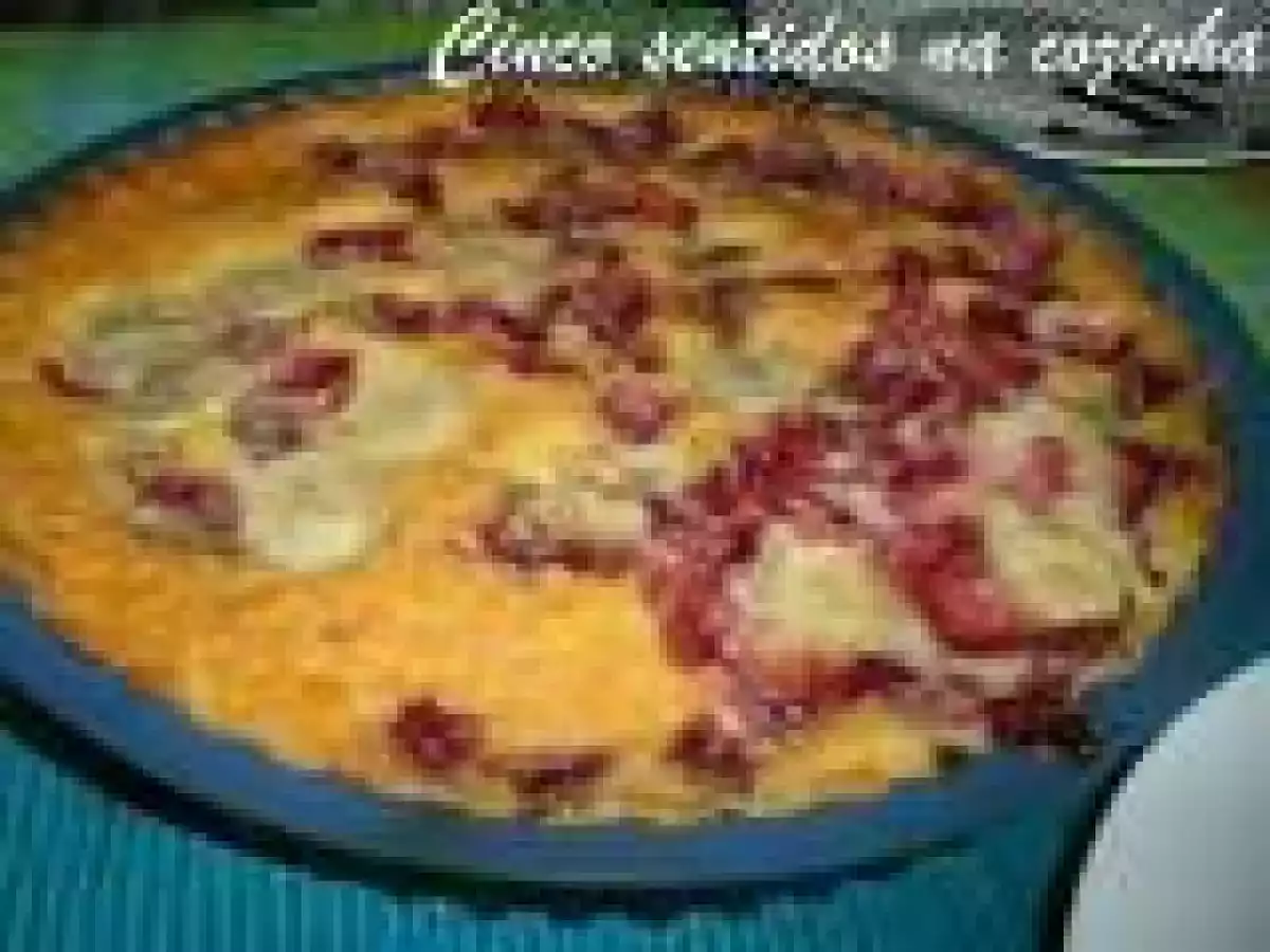 Tarte de iogurte e frutas