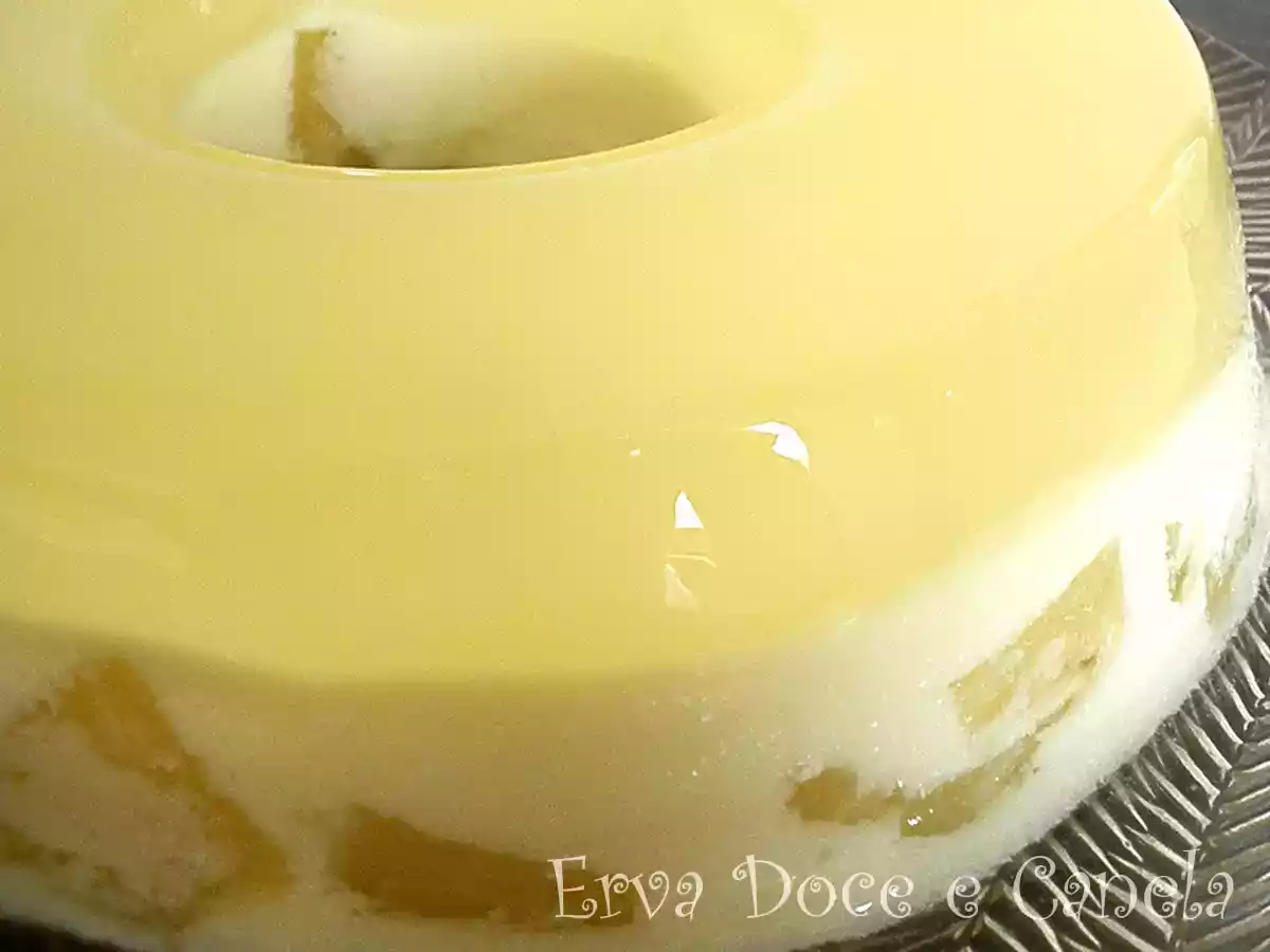 Receita Pudim de ananás ( abacaxi)