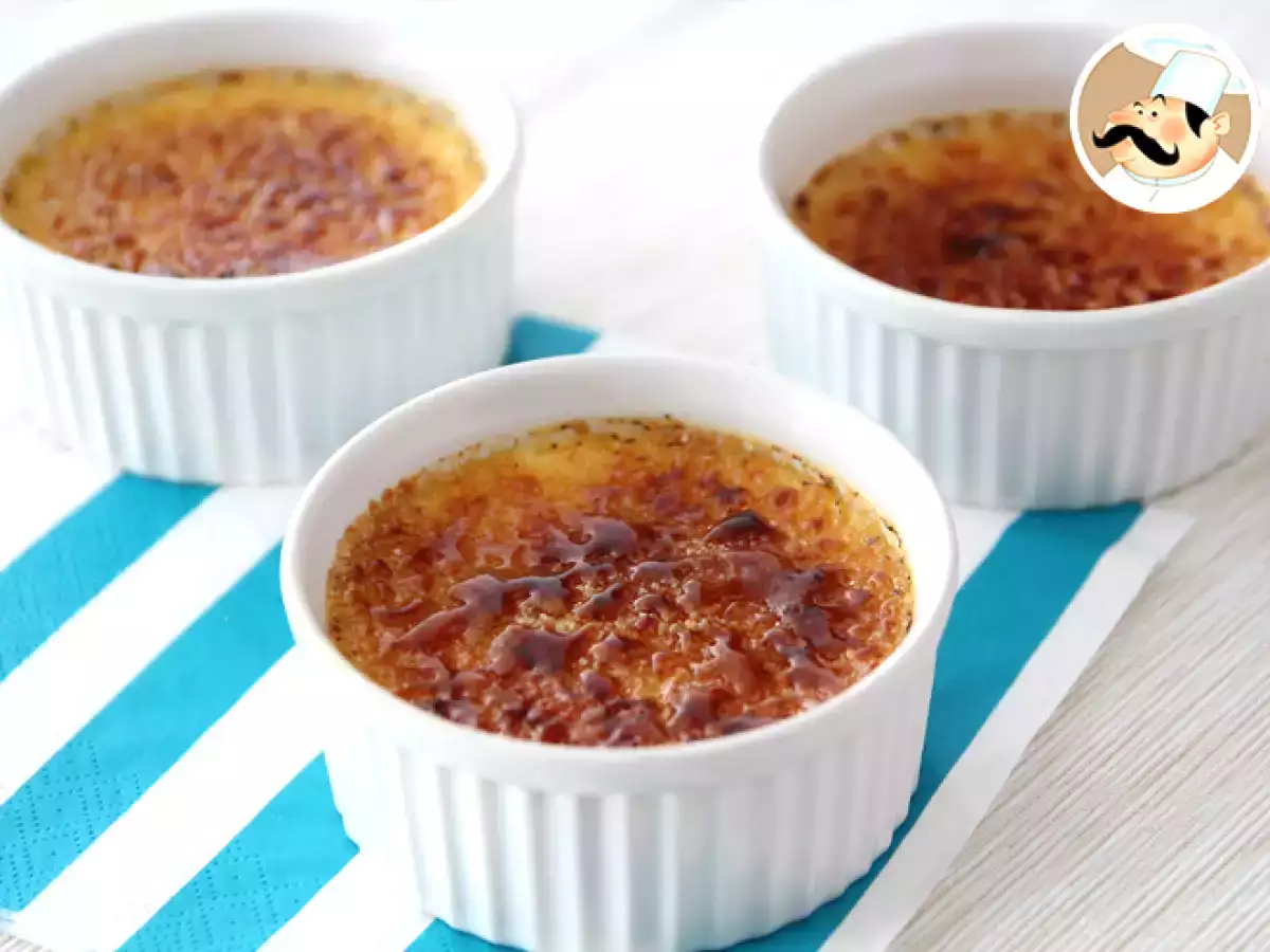 Receita Creme brûlée