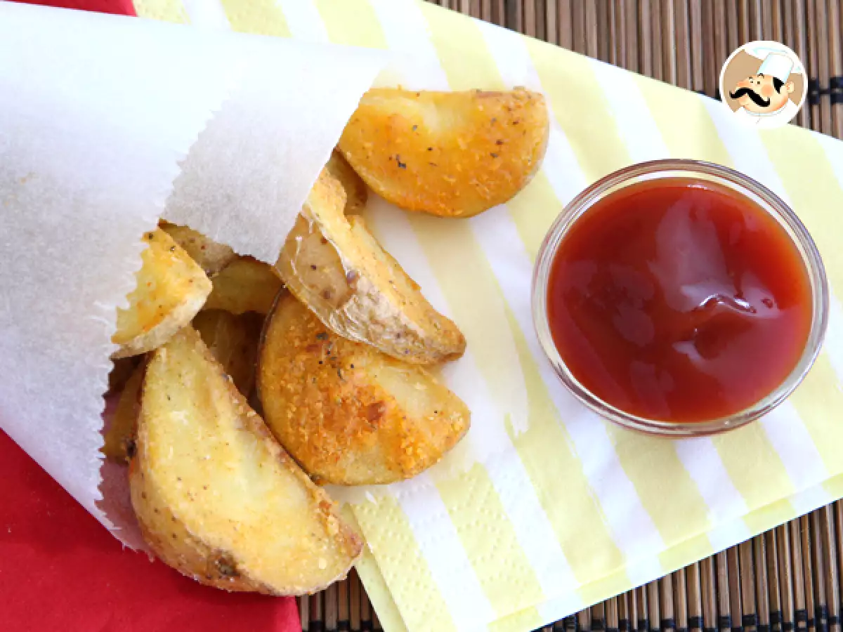 Receita Batatas rústicas super saborosas
