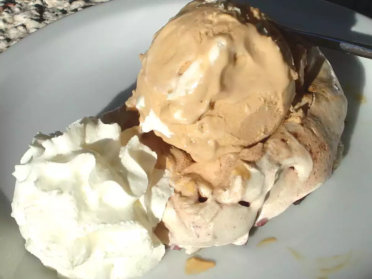 Receita Gelado de leite condensado cozido