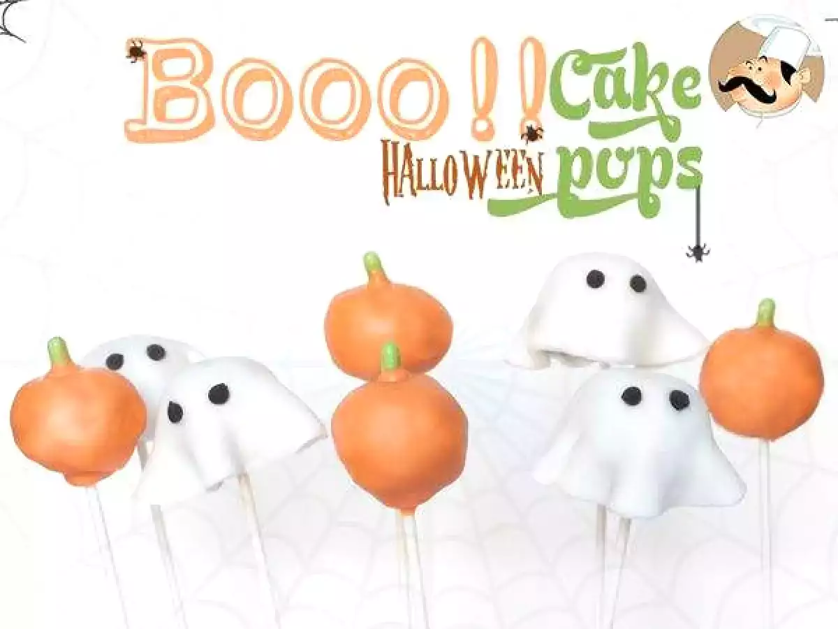 Receita Cake pops halloween