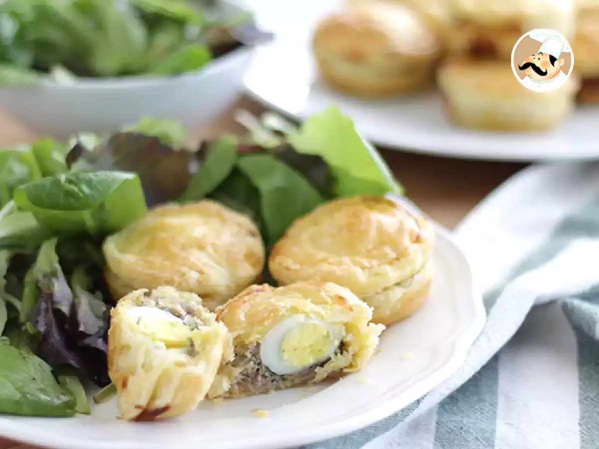 Receita Mini patê de páscoa francês