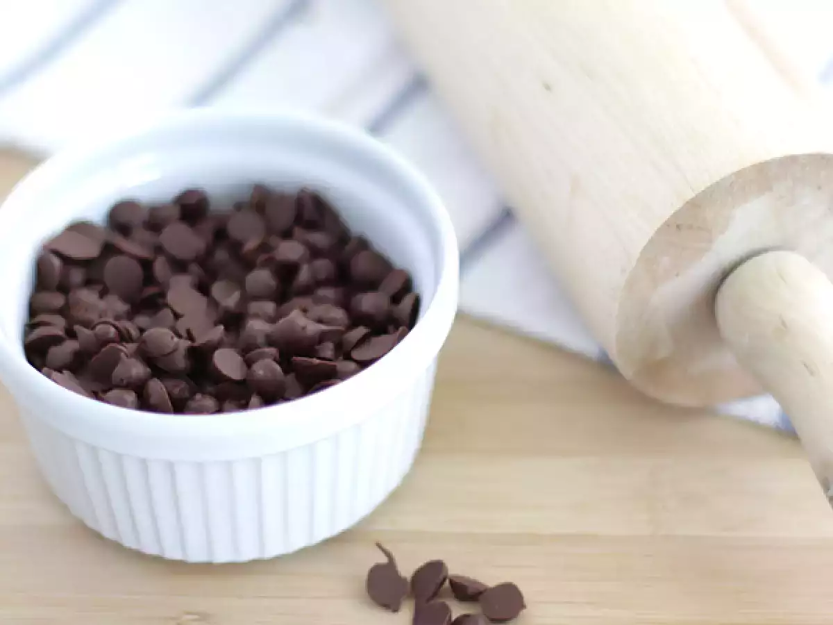 Receita Pepitas de chocolate caseiras