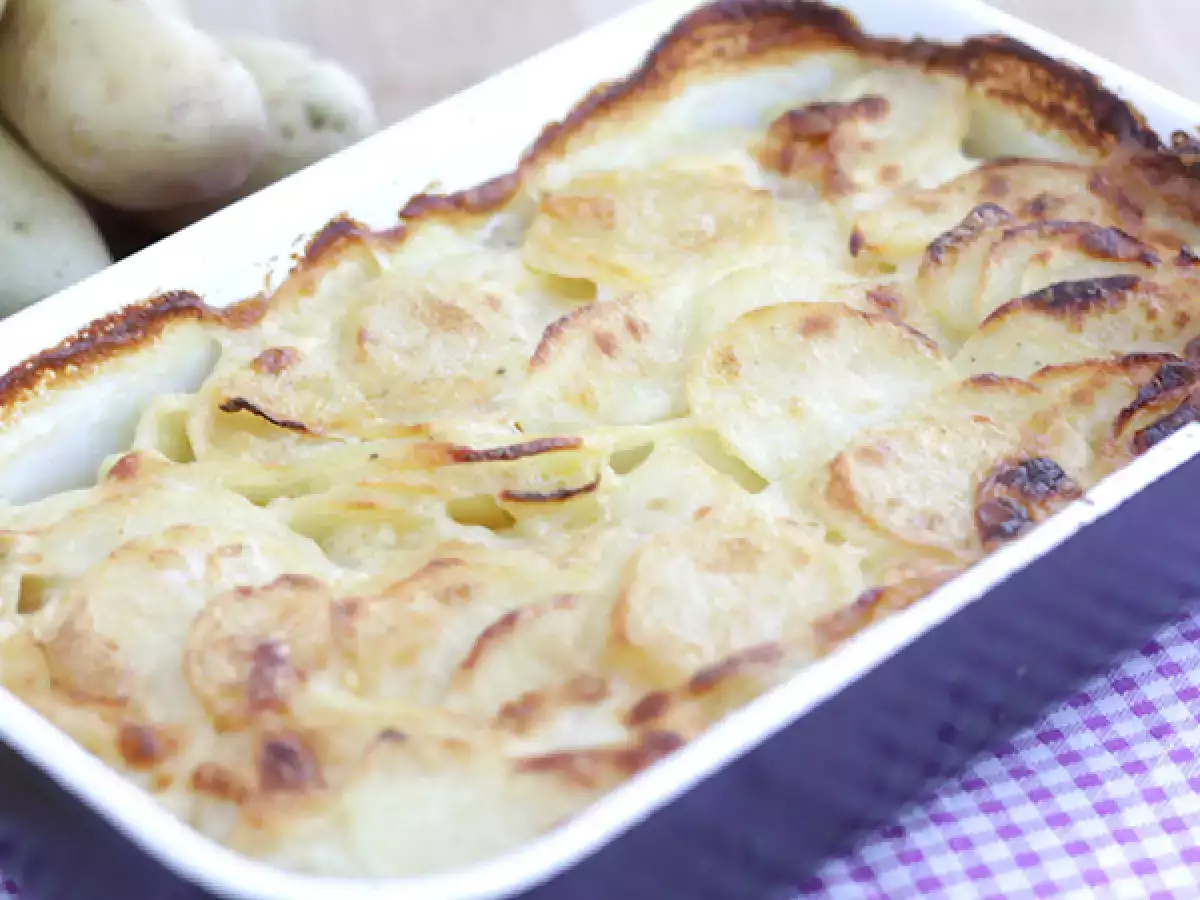 Receita Gratin dauphinois: receita tradicional francesa de batata gratinada