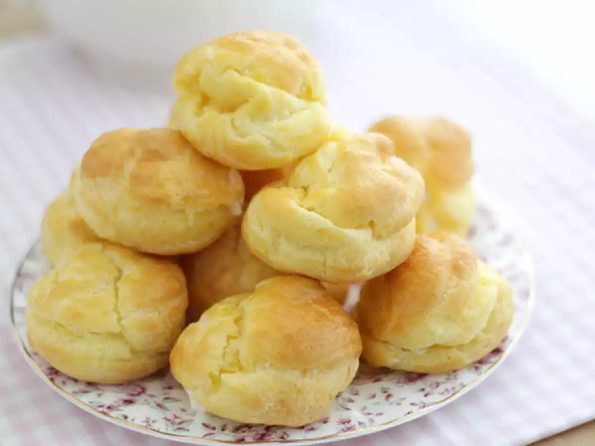 Receita Massa para choux (massa carolina)