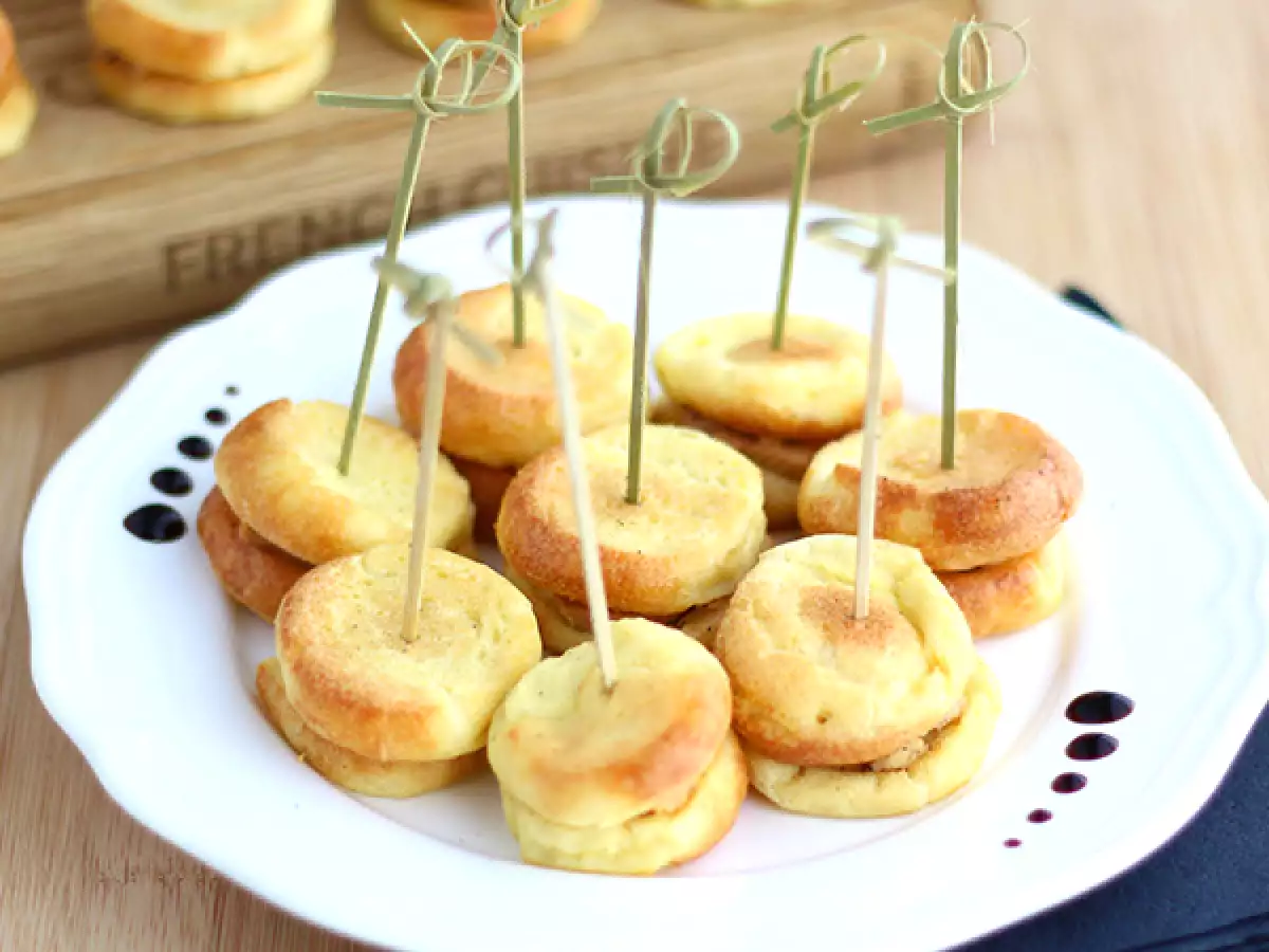 Receita Macarons de foie gras