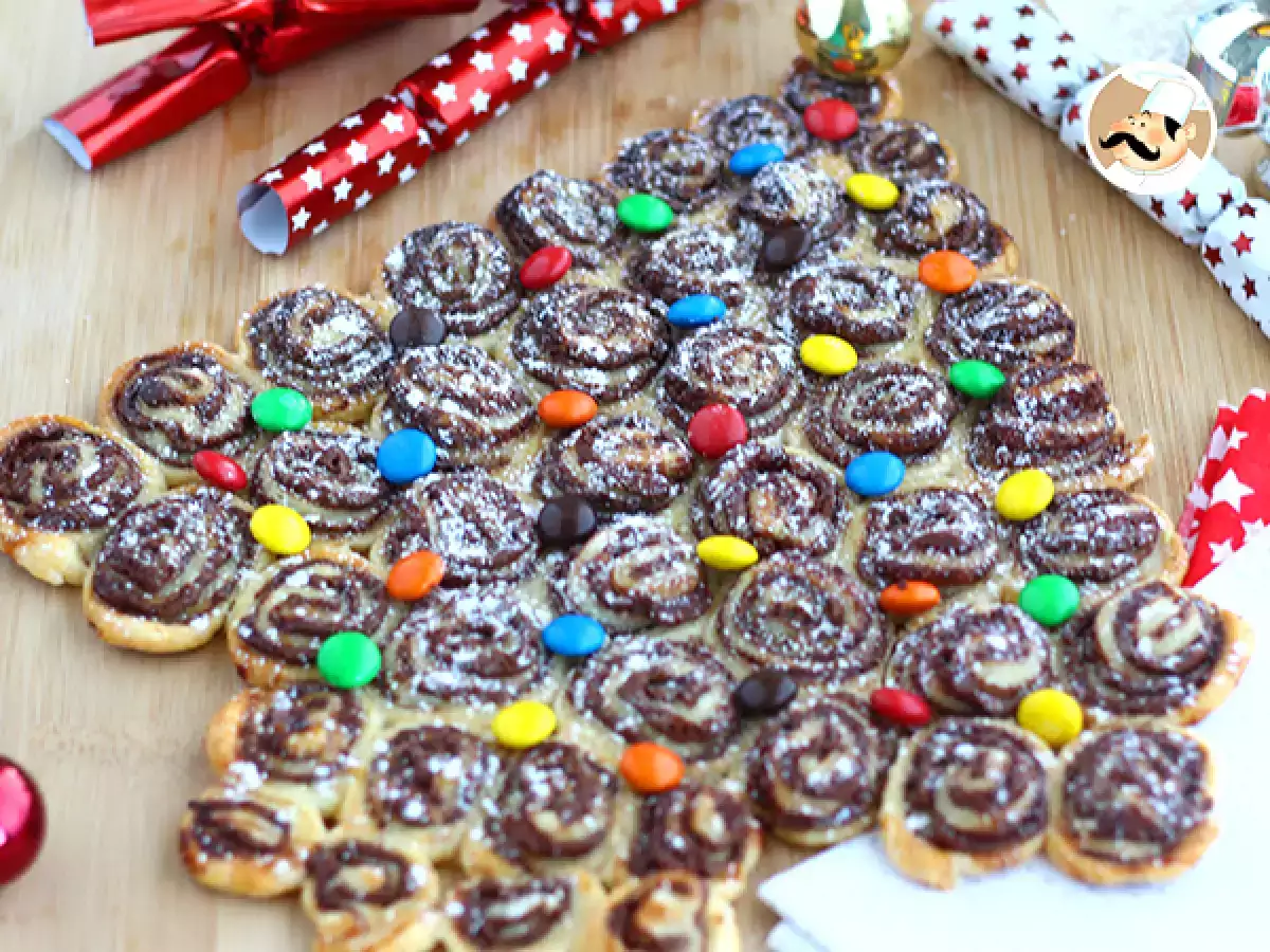 Receita Pinheiro de chocolate