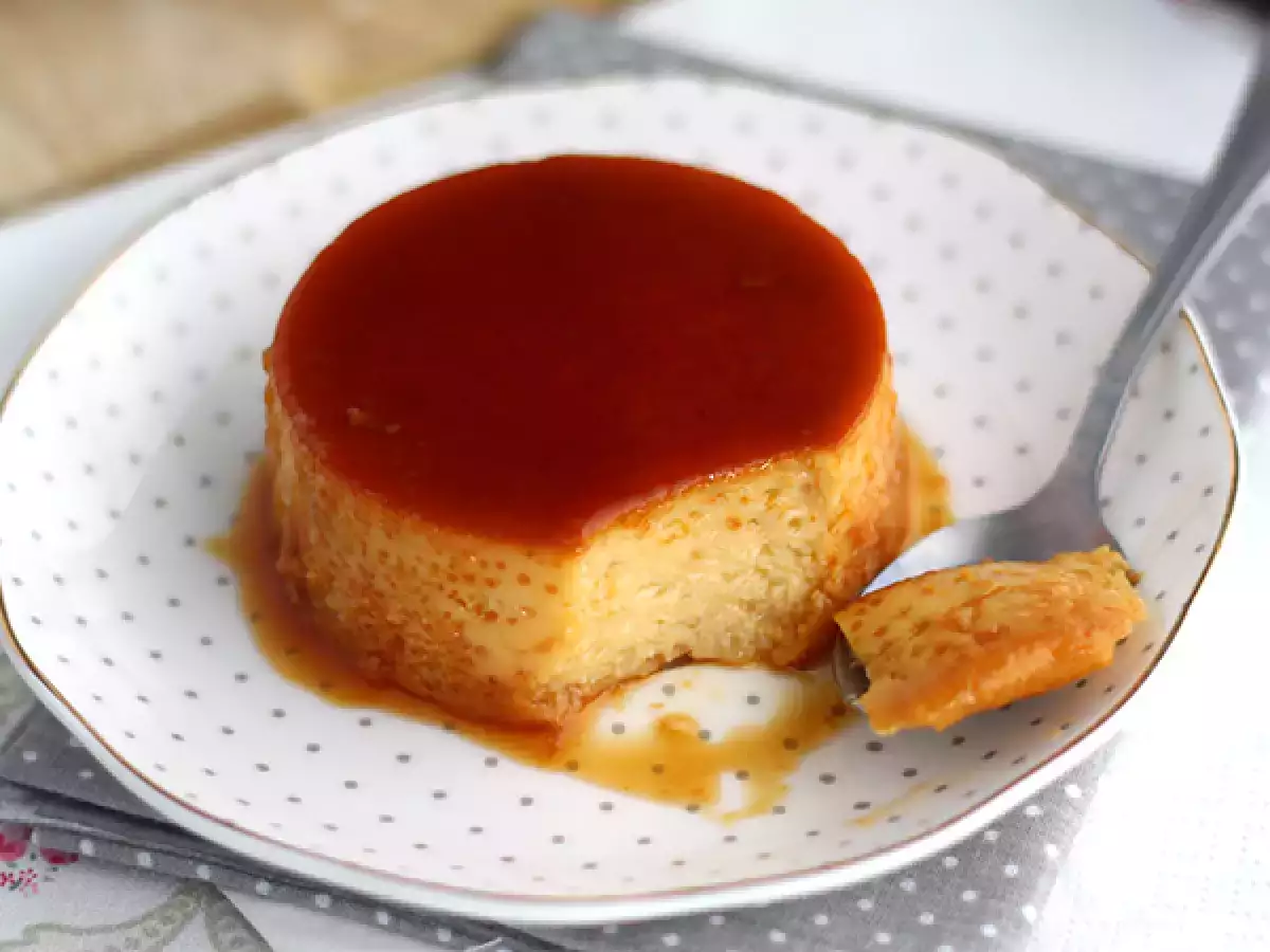 Receita Flan de leite condensado