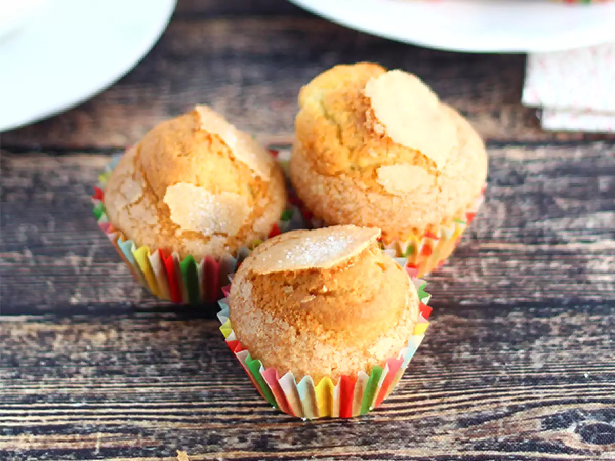 Receita Madalena espanhola - muffins espanhóis