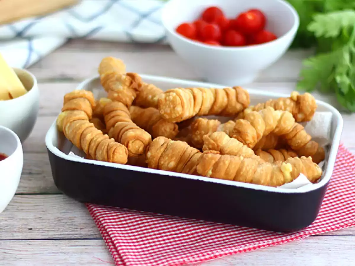 Receita Torcidos de queijo