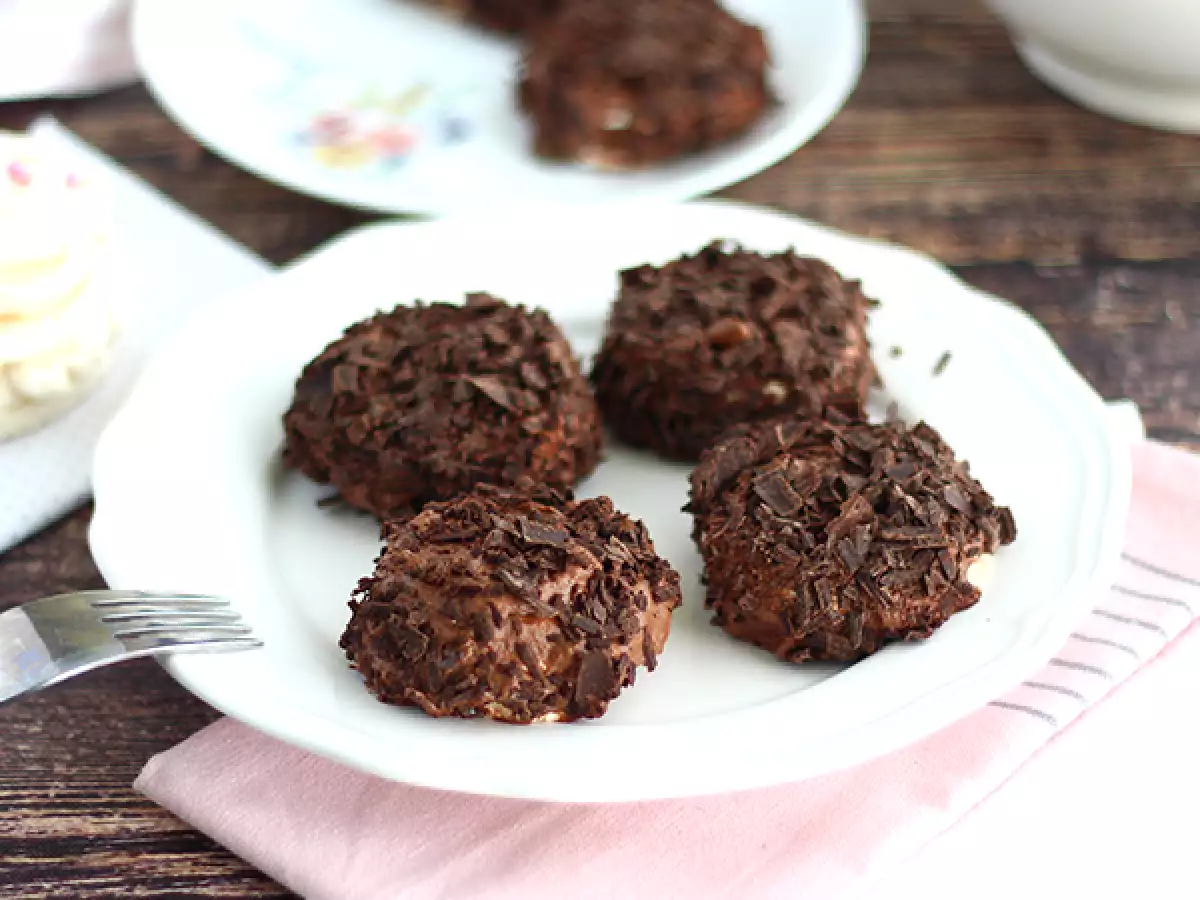 Receita Medalhão de chocolate
