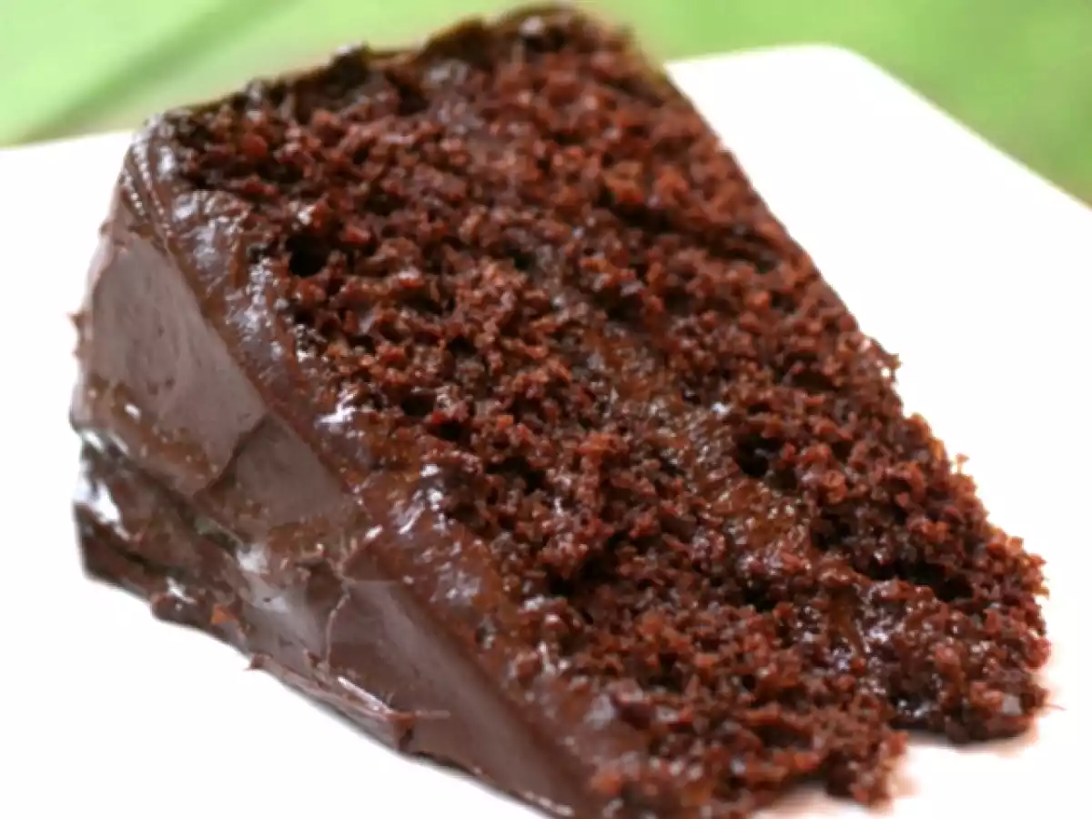 Receita Bolo de chocolate húmido e fofinho