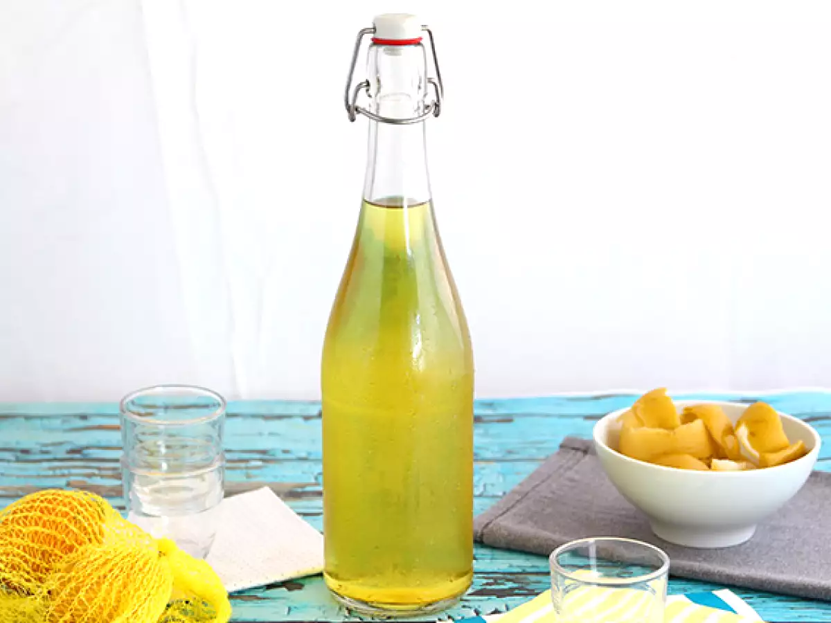 Receita Limoncello caseiro