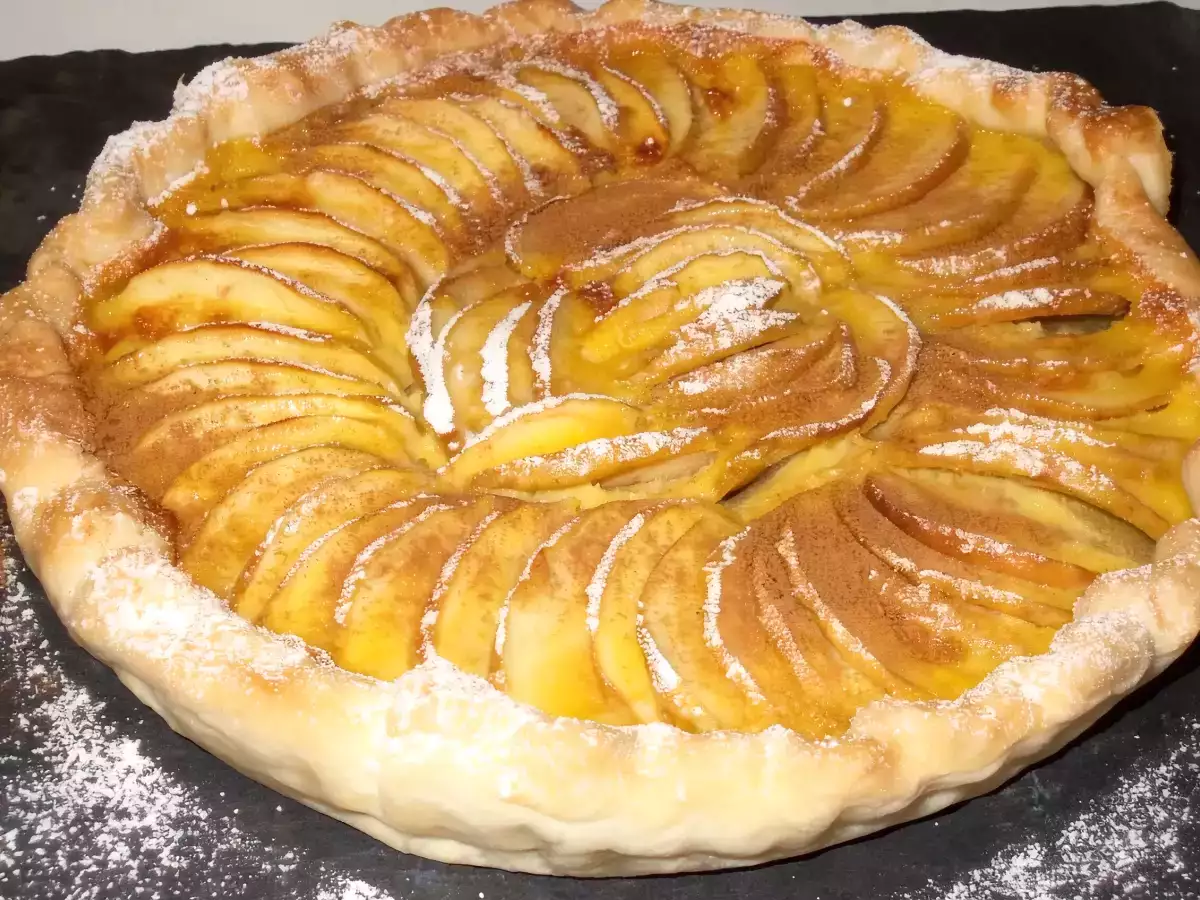 Receita Tarte de maçã deliciosa