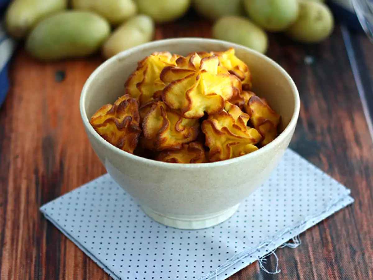 Receita Batatas duquesas (batata duchesse)