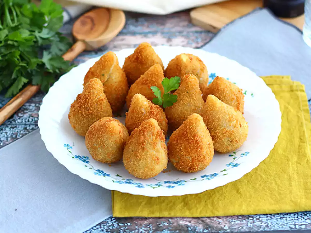Receita Coxinhas de frango (receita brasileira)