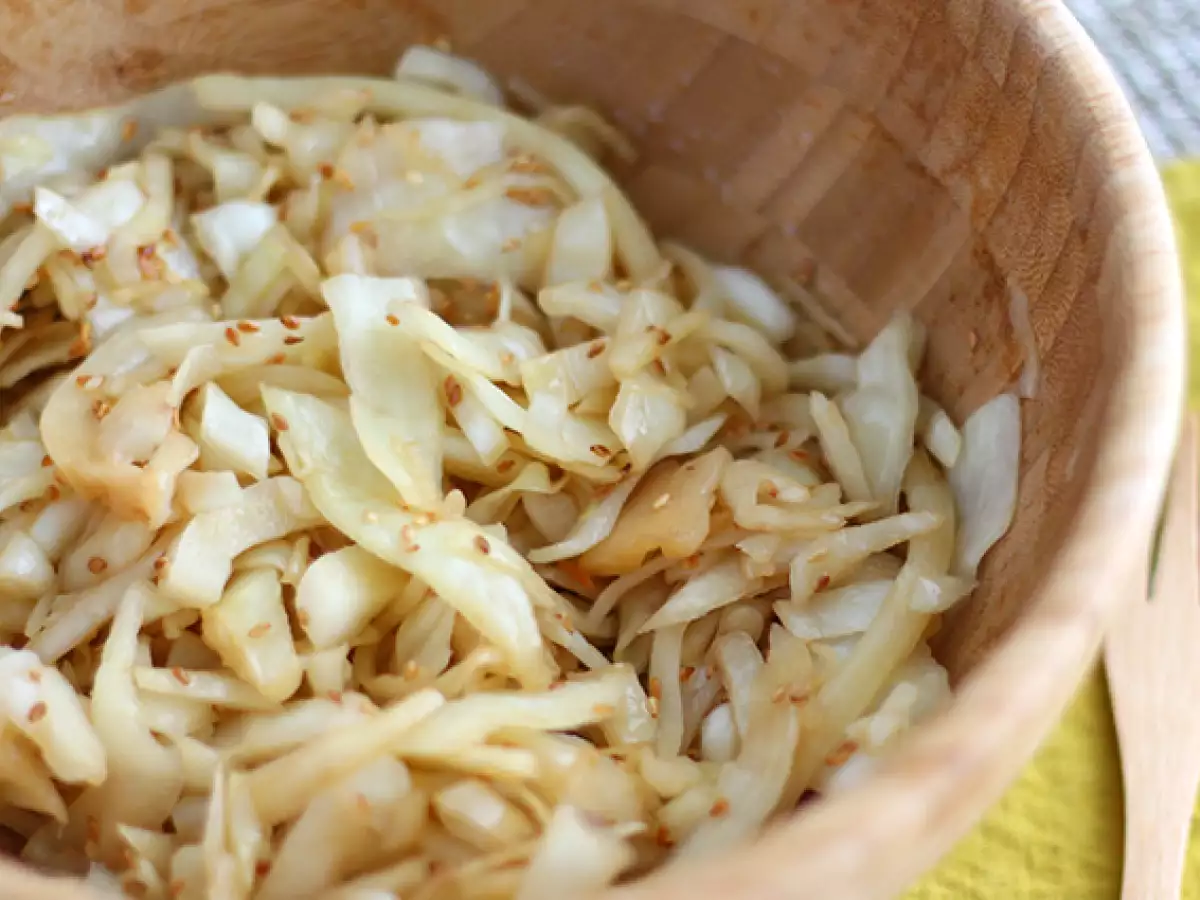 Receita Salada de repolho (receita japonesa)