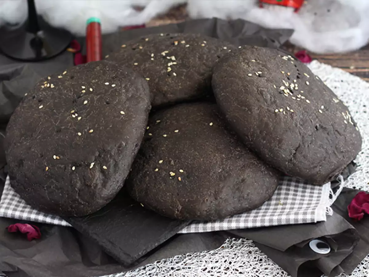 Receita Pão preto