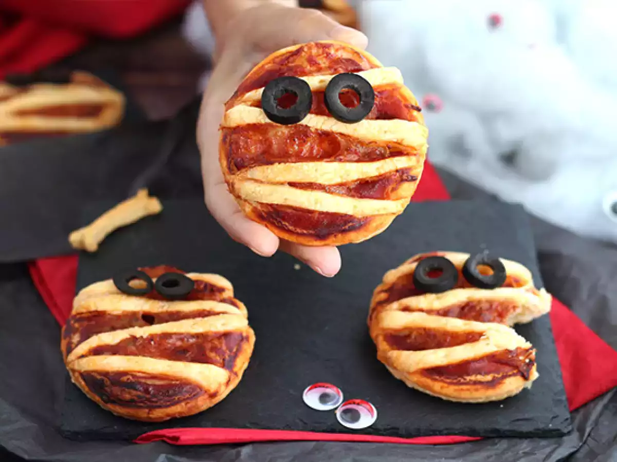Receita Múmias folhadas