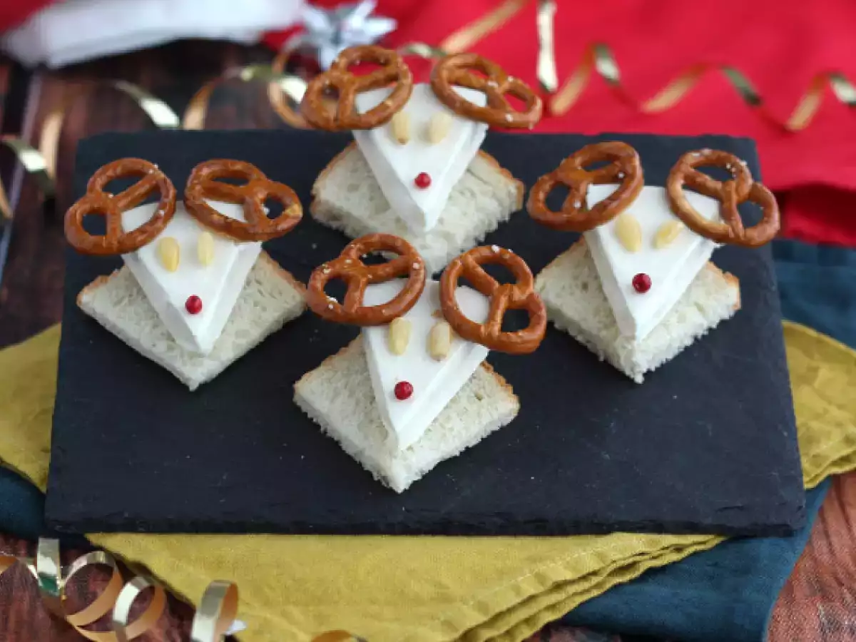Receita Torradas de rena (tostas de natal)
