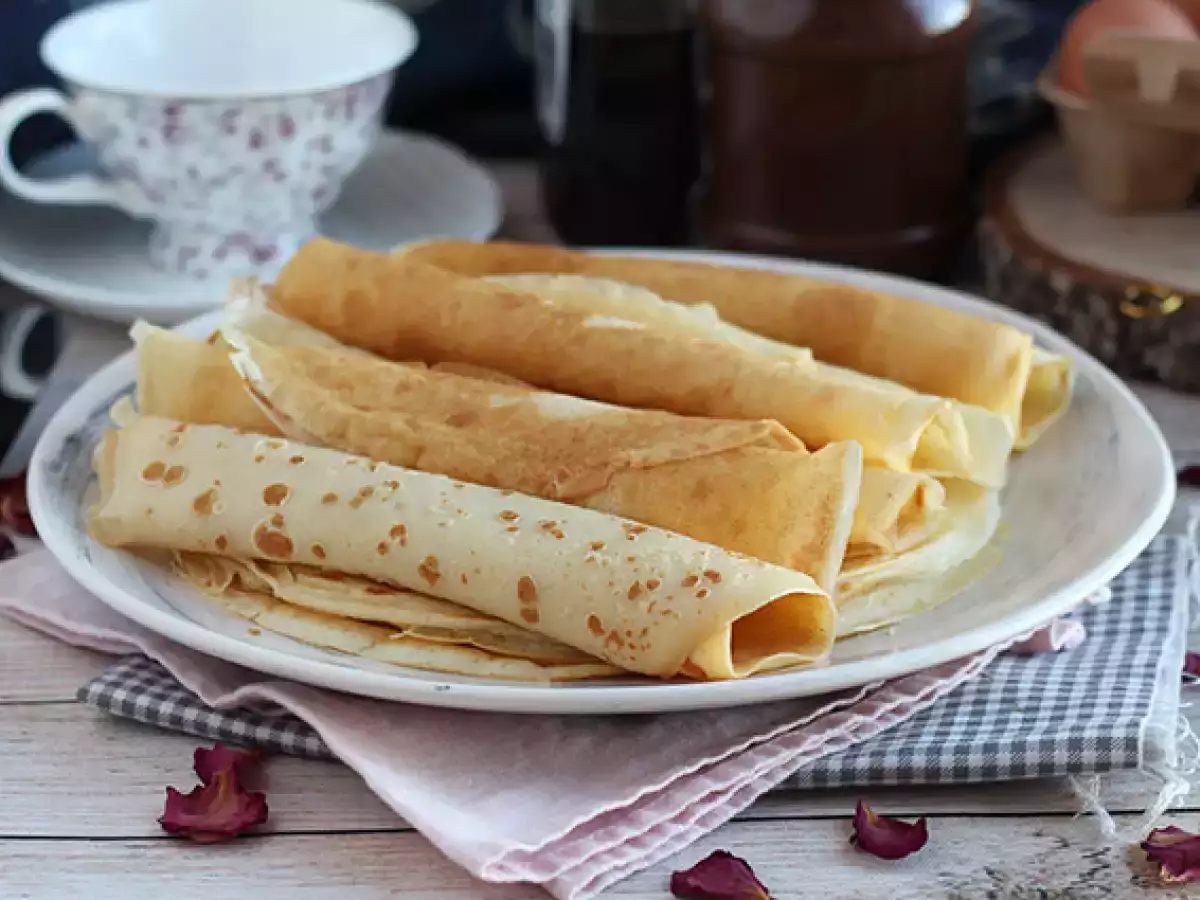Receita Massa de crepe de anis
