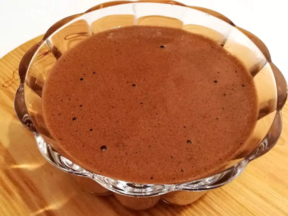 Receita Mousse de chocolate e café caseirinha