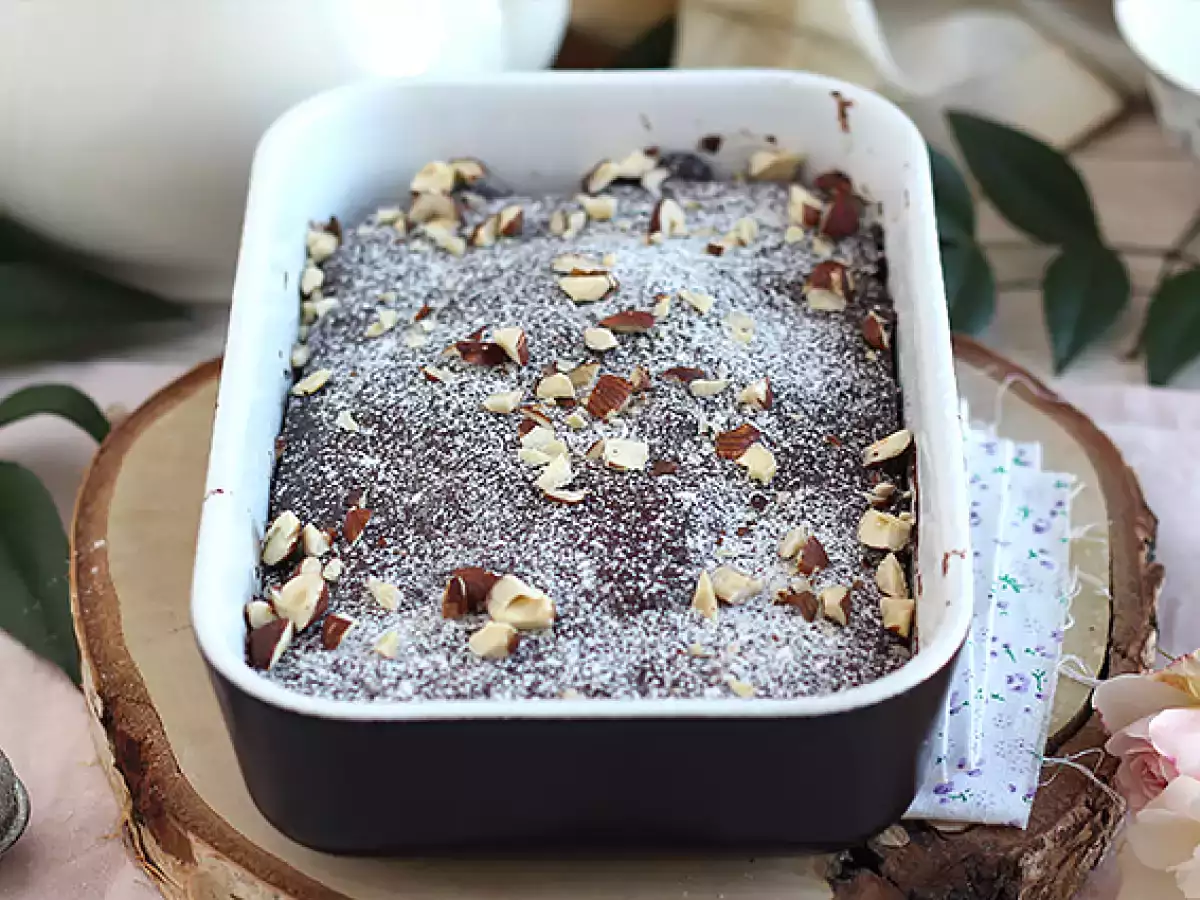 Receita Brownie no microondas (bolo de chocolate ultra rápido)