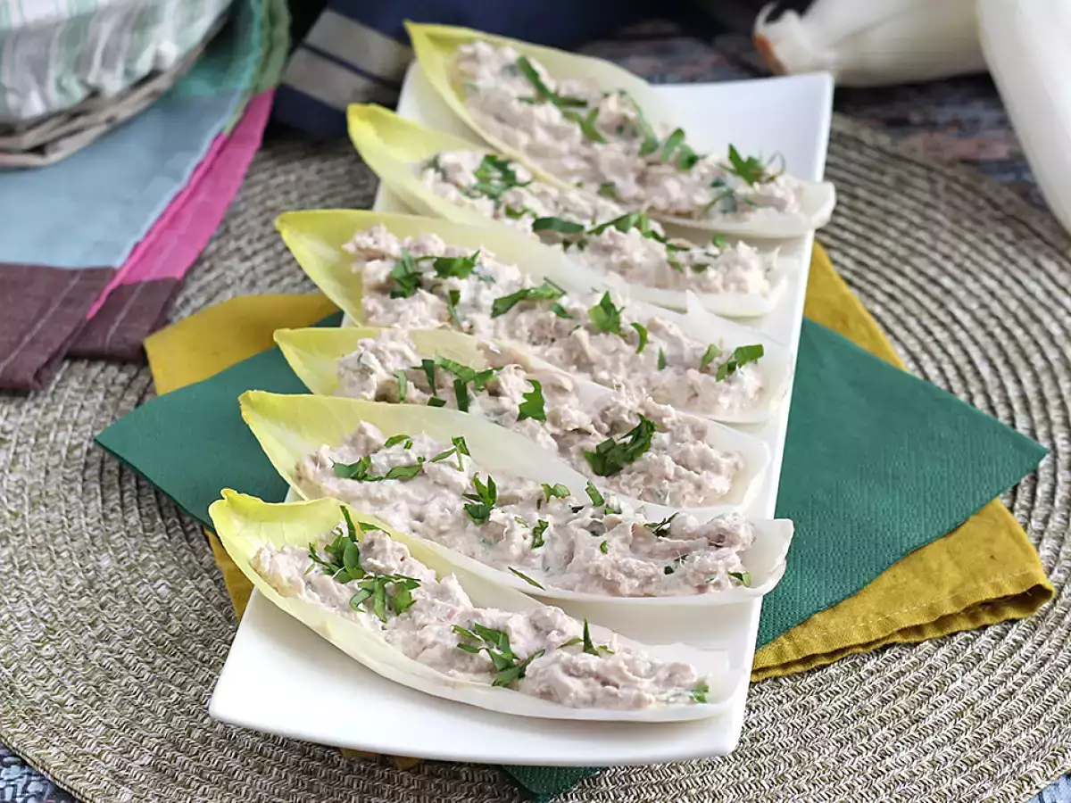 Receita Barquinho de atum