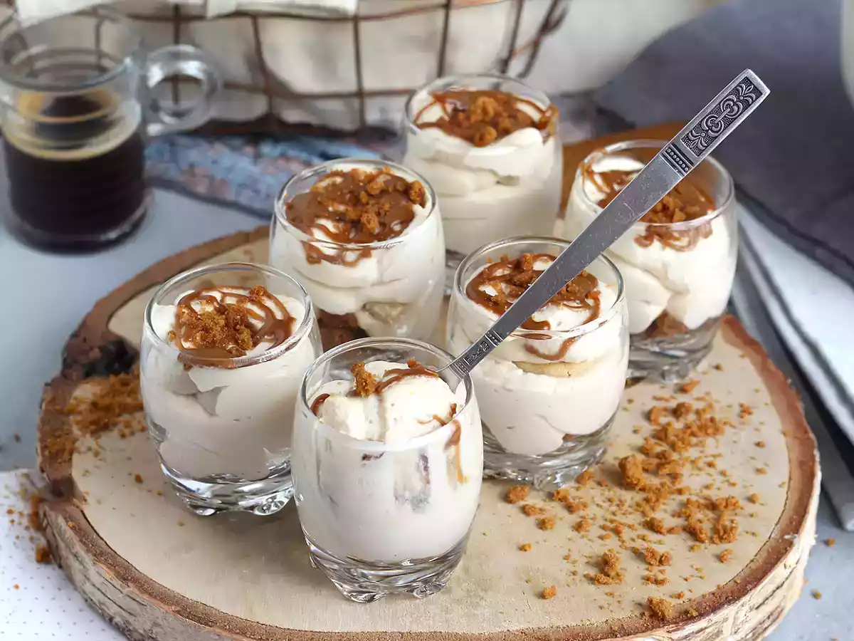 Receita Mousse de canela speculoos
