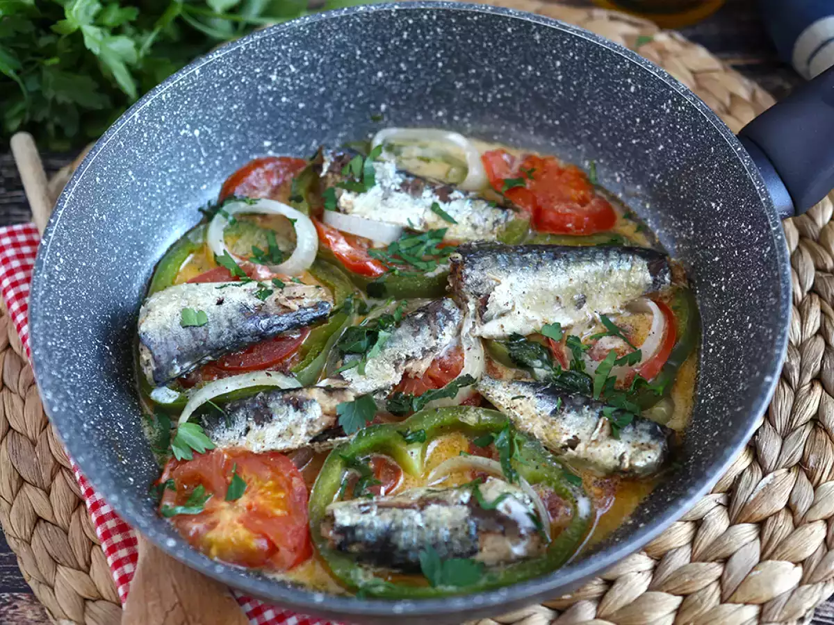 Receita Moqueca de sardinha fácil e barata