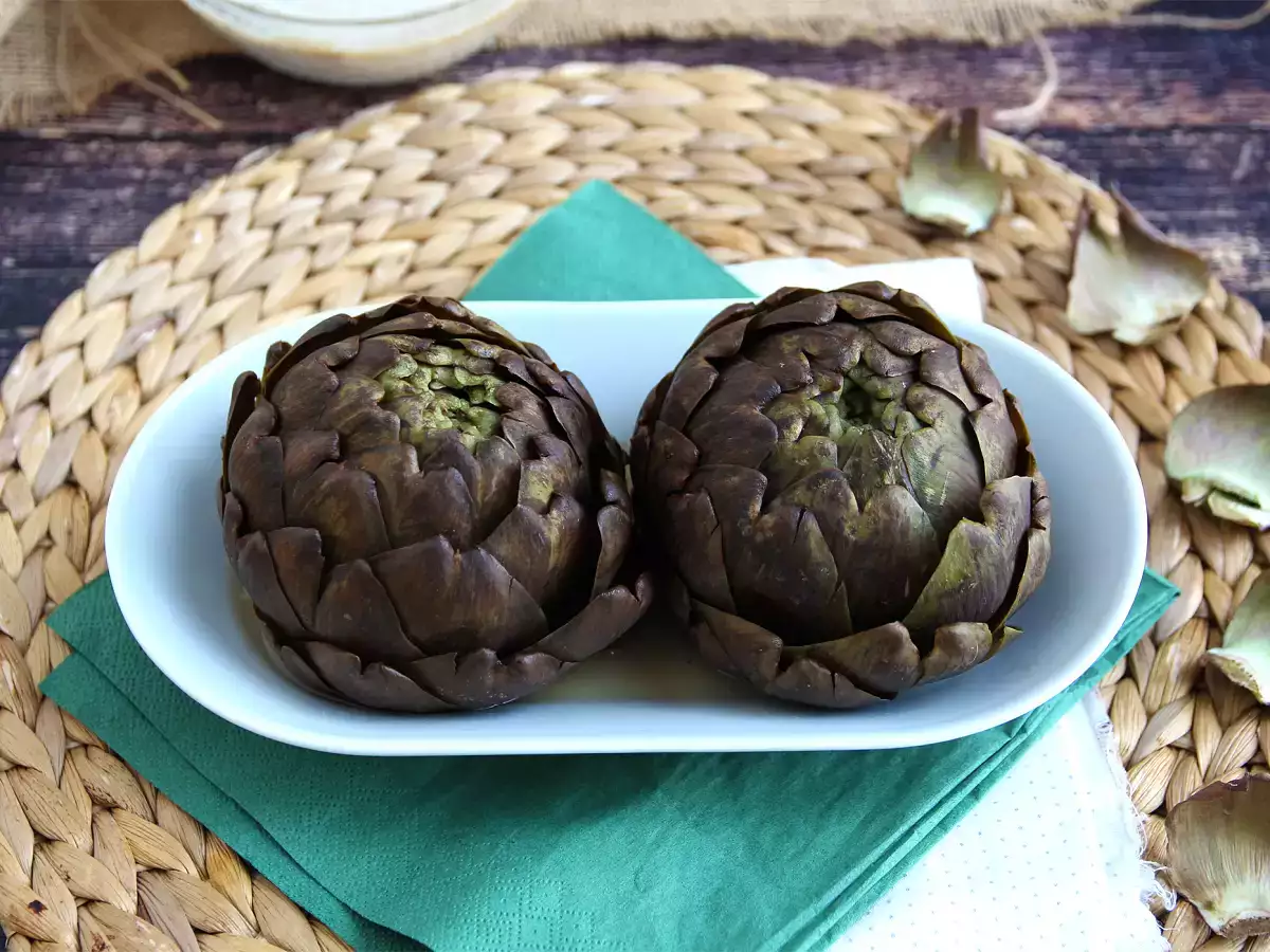 Receita Como cozinhar a alcachofra em água?